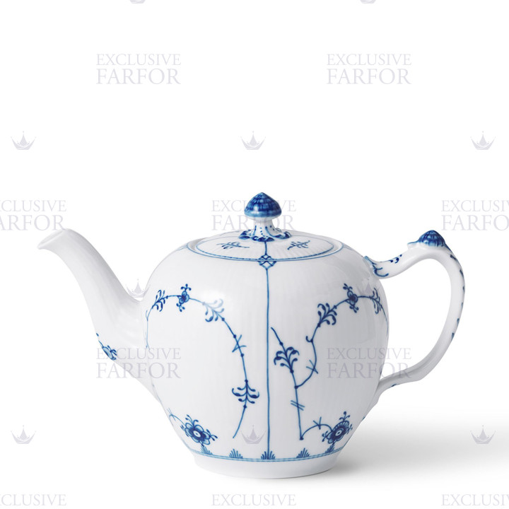 Чайник 0,7л коллекции Blue Fluted Plain бренда Royal Copenhagen