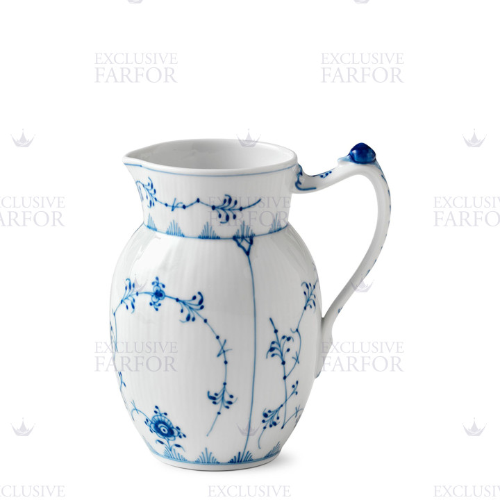 Кувшин 0,9л коллекции Blue Fluted Plain бренда Royal Copenhagen