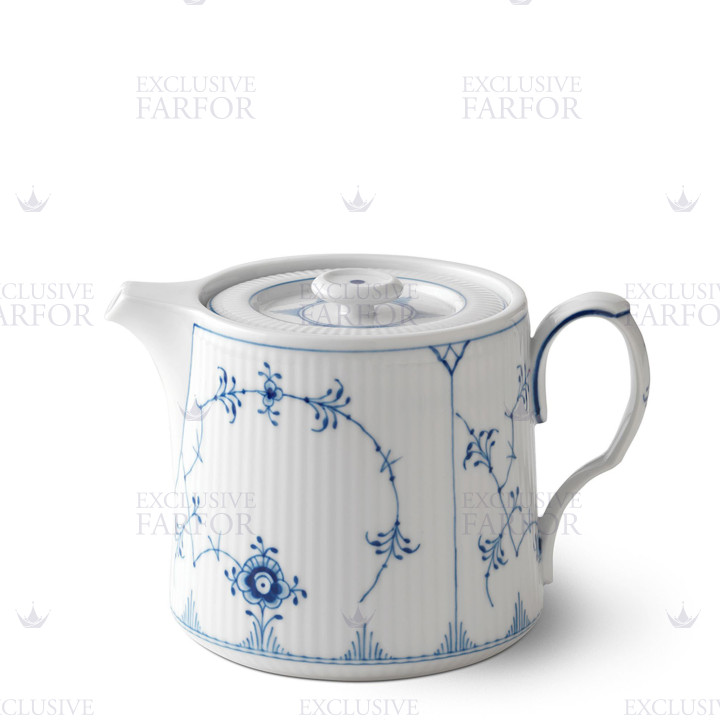 Чайник 0,75л коллекции Blue Fluted Plain бренда Royal Copenhagen
