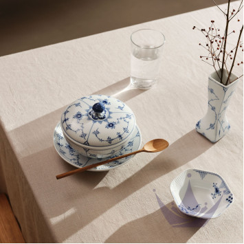 Ваза 12см коллекции Blue Fluted Plain бренда Royal Copenhagen