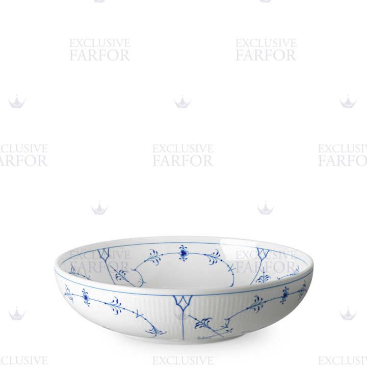 Салатник 2,4л коллекции Blue Fluted Plain бренда Royal Copenhagen