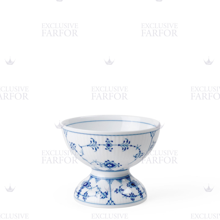 Чаша на ножке 0,19л коллекции Blue Fluted Plain бренда Royal Copenhagen