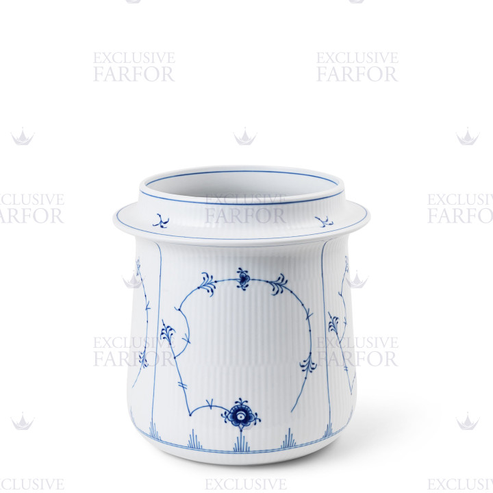 Охладитель для вина 21,5см коллекции Blue Fluted Plain бренда Royal Copenhagen