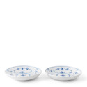 Чаша 15см, 2шт. коллекции Blue Fluted Plain бренда Royal Copenhagen