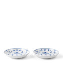 Чаша 13см, 2шт. коллекции Blue Fluted Plain бренда Royal Copenhagen