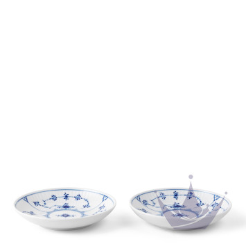Чаша 13см, 2шт. коллекции Blue Fluted Plain бренда Royal Copenhagen