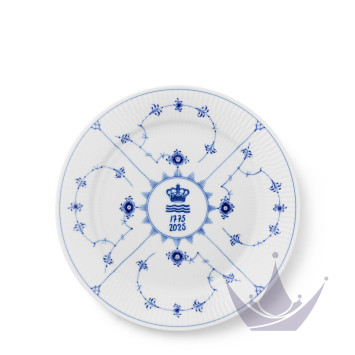 Тарелка рождественская 27см коллекции Blue Fluted Plain бренда Royal Copenhagen