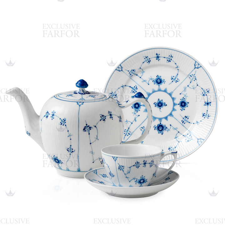 Коллекция Blue Fluted Plain бренда Royal Copenhagen