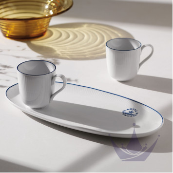 Блюдо овальное 37х17см коллекции Blueline бренда Royal Copenhagen