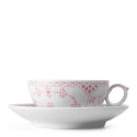 Чашка с блюдцем 0,2л коллекции Coral Fluted Half Lace бренда Royal Copenhagen