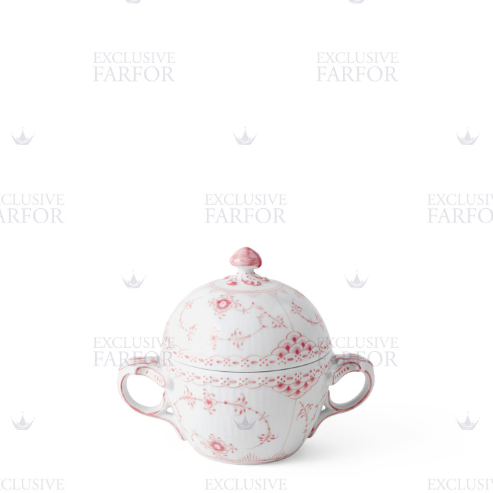 Сахарница 0,2л коллекции Coral Fluted Half Lace бренда Royal Copenhagen