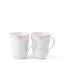 Кружка 0,33л, 2шт. коллекции Coral Lace бренда Royal Copenhagen