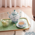 Чайник 1л коллекции Emerald Green Fluted Full Lace бренда Royal Copenhagen