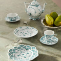 Тарелка закусочная 21см коллекции Emerald Green Fluted Full Lace бренда Royal Copenhagen