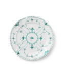 Тарелка главная 27см коллекции Emerald Green Fluted Half Lace бренда Royal Copenhagen