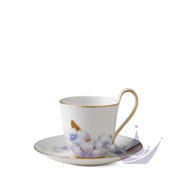 Чашка с блюдцем 0,27л коллекции Flora 