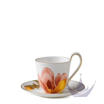 Чашка с блюдцем 0,27л коллекции Flora 
