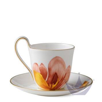 Чашка с блюдцем 0,27л коллекции Flora 