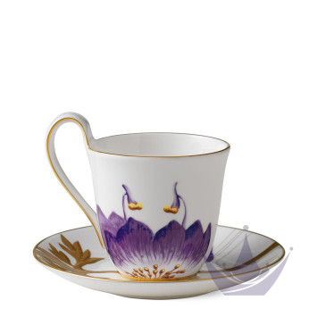 Чашка с блюдцем 0,27л коллекции Flora 