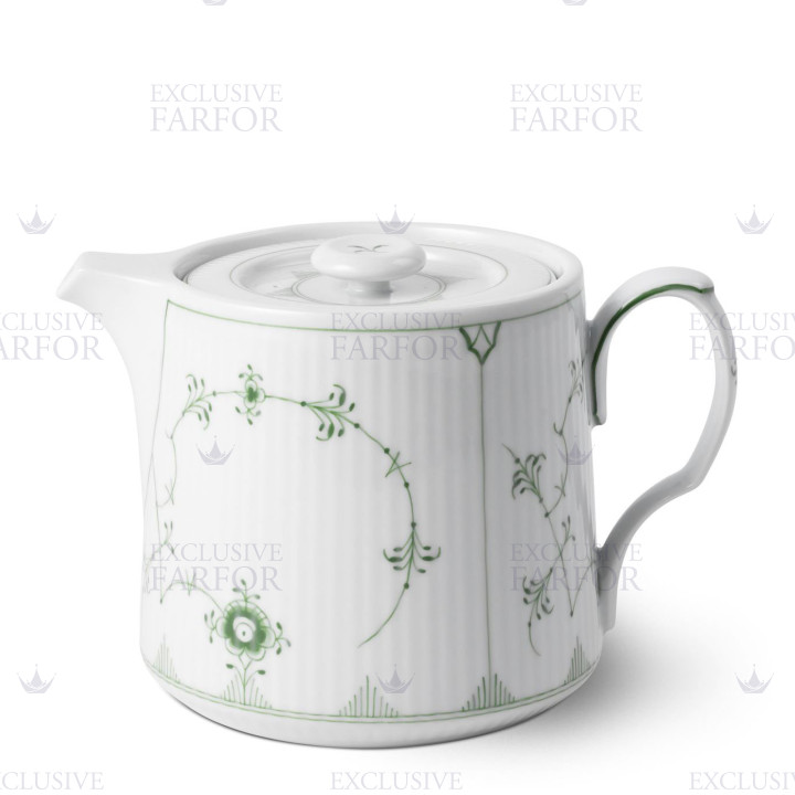 Чайник 0,75л коллекции Green Fluted Plain бренда Royal Copenhagen