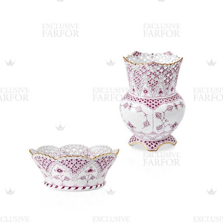 Коллекция Purpur Fluted Full Lace бренда Royal Copenhagen