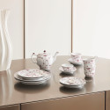 Тарелка закусочная 22см коллекции Purpur Fluted Half Lace бренда Royal Copenhagen