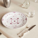 Тарелка главная 27см коллекции Purpur Fluted Half Lace бренда Royal Copenhagen