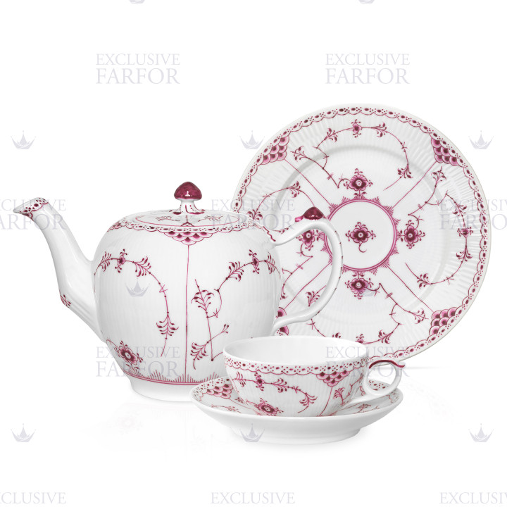 Коллекция Purpur Fluted Half Lace бренда Royal Copenhagen