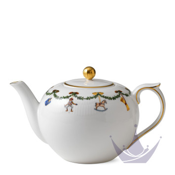 Чайник 1,4л коллекции Star Fluted Christmas бренда Royal Copenhagen