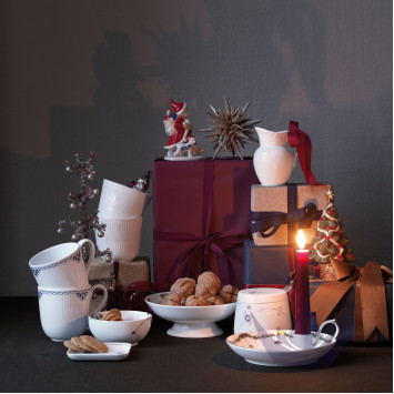 Чаша на ножке 18см коллекции Star Fluted Christmas бренда Royal Copenhagen