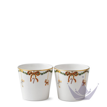 Стакан 0,3л, 2шт. коллекции Star Fluted Christmas бренда Royal Copenhagen