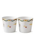 Стакан 0,3л, 2шт. коллекции Star Fluted Christmas бренда Royal Copenhagen