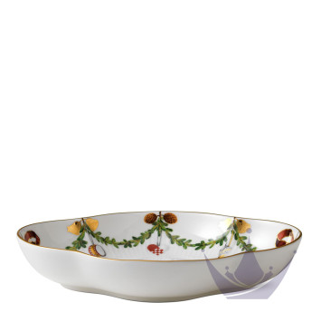 Чаша 22см коллекции Star Fluted Christmas бренда Royal Copenhagen