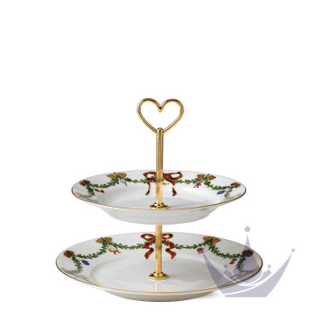 Этажерка 25см коллекции Star Fluted Christmas бренда Royal Copenhagen