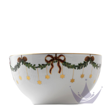 Чаша 1,8л коллекции Star Fluted Christmas бренда Royal Copenhagen