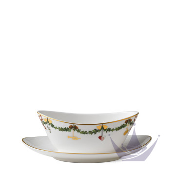Соусник 0,43л коллекции Star Fluted Christmas бренда Royal Copenhagen