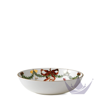 Салатник 24см коллекции Star Fluted Christmas бренда Royal Copenhagen