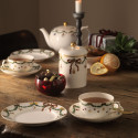 Тарелка десертная 19см коллекции Star Fluted Christmas бренда Royal Copenhagen