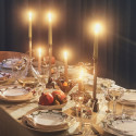 Тарелка закусочная 22см коллекции Star Fluted Christmas бренда Royal Copenhagen