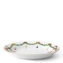 Блюдо овальное 34см коллекции Star Fluted Christmas бренда Royal Copenhagen