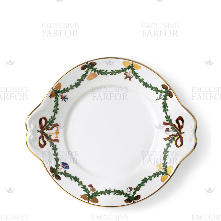Чаша 27см коллекции Star Fluted Christmas бренда Royal Copenhagen