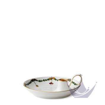 Подсвечник 17,5см коллекции Star Fluted Christmas бренда Royal Copenhagen