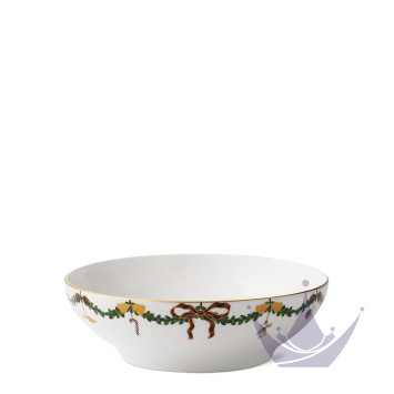 Чаша сервировочная 2,2л коллекции Star Fluted Christmas бренда Royal Copenhagen
