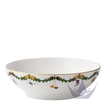 Чаша сервировочная 2,2л коллекции Star Fluted Christmas бренда Royal Copenhagen