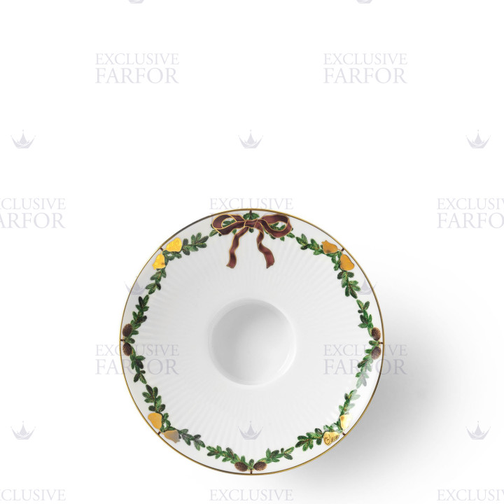 Подсвечник 15,5см коллекции Star Fluted Christmas бренда Royal Copenhagen