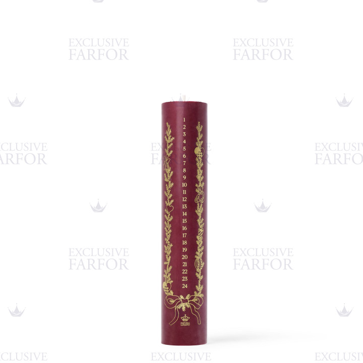 Свеча 25см коллекции Star Fluted Christmas бренда Royal Copenhagen
