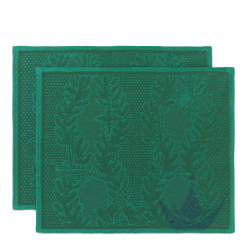 Подтарельник 45х35см, 2шт. коллекции Star Fluted Christmas 