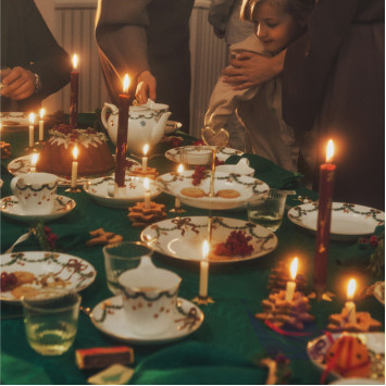 Свеча 28см, 2шт. коллекции Star Fluted Christmas бренда Royal Copenhagen