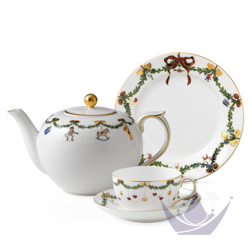 Коллекция Star Fluted Christmas бренда Royal Copenhagen