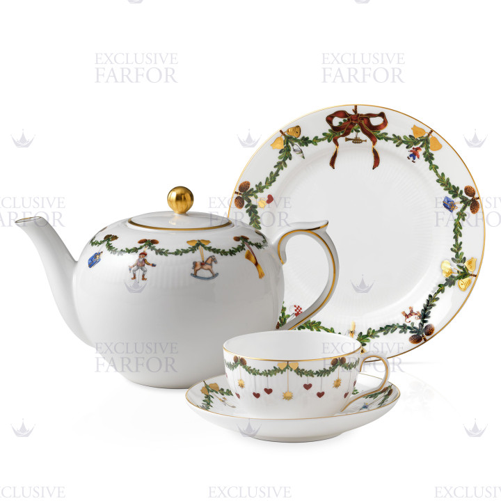 Коллекция Star Fluted Christmas бренда Royal Copenhagen